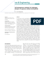 Energy Science Engineering - 2015 - Brack - Heterogeneous and Homogenous Catalysts For Hydrogen Generation by Hydrolysis