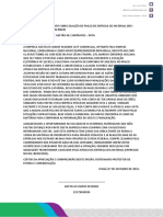 Declaração de Compromisso de Adoção de Práticas de Sustentabilidade Ambiental