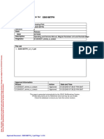 Operating and Service Manual for Magnet Rundown Unit