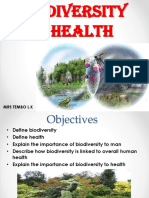 Biodiversity & Health