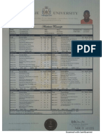 Academic Transcript and Certificate.