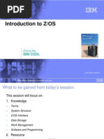 Introduction To Z/OS: Ibm CSDL