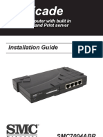 Installation Guide: Broadband Router With Built in 4 Port Switch and Print Server