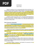 Nationalism by Recto