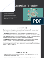 Texto Científico-Técnico