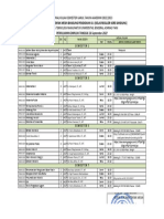 Jadwal Kuliah Reg Sore Bandung