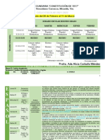 Plan de Trabajo 28 Feb - 11 Mar