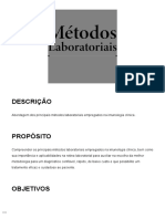 TEMA 6- Métodos laboratoriais