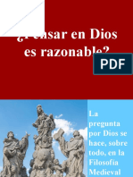 Pensar en Dios Es Razonable