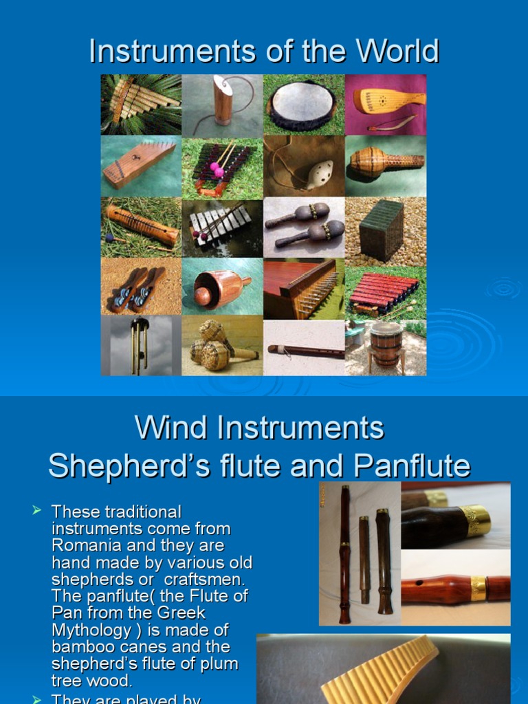 Global Wind, String, and Percussion Instruments | PDF | Drum | String ...