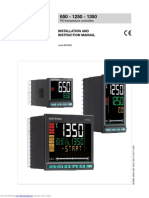 Installation and Instruction Manual: PID Temperature Controllers