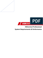 HikCentral Professional - System Requirements and Performance - V2.3 - 20220713