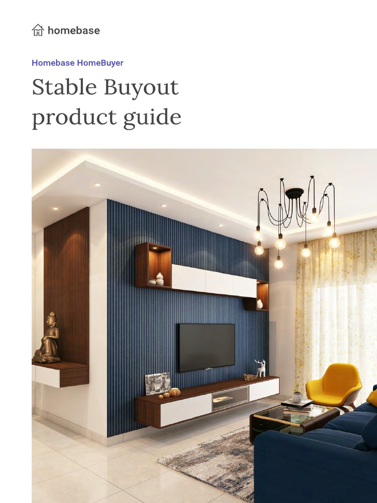 Homebase Stable Buyout Product Guide PDF Option (Finance) Vietnam