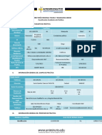 Plan Formativo de Prácticas 2 Mireya Cañon