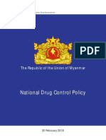 Myanmar Drug Control Policy