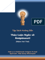 Thảo Luận Ngắn về ANAPANASATI - (Final updated) -đã mở khóa