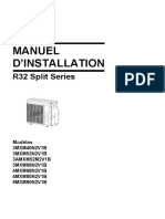 3MXM-N, 3AMXM-M, 4MXM-N, 5MXM-N - 3PFR417620-2G - Installation Manual - French