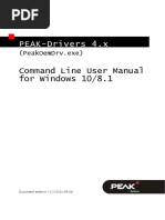 PEAK Drivers - 4.x - Command Line User Manual - en Us