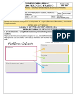 Guía Actividades Semana 1 Parcial 3 Del 2do Quimestre