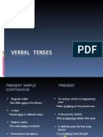 Verbal Tenses