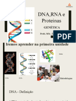 Aula 1.2 - DNA RNA e Proteínas