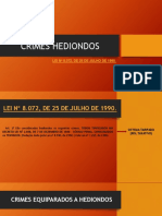 Crimes Hediondos: Entendendo a Lei 8.072/90