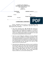 Sample Compromise Agreement - Oral Defamation - 18august2022