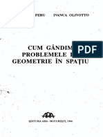 Cum Gindim Problemele de Geometrie in Spatiu - E. Feru, I. Olivotto (1994)