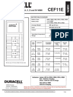 Duracell CEF11E-manual