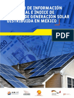 Estudio - Primer Monitor de Información Comercial e Índice de Precios de Generación Solar Distribuida GSDANES - AMIF - ASOLMEX - GIZ