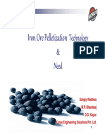 Iron Ore Pelletization Technology & Need