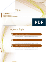 Beautiful Wave Abstract PowerPoint Template