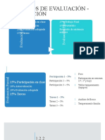 Evaluación y criterios