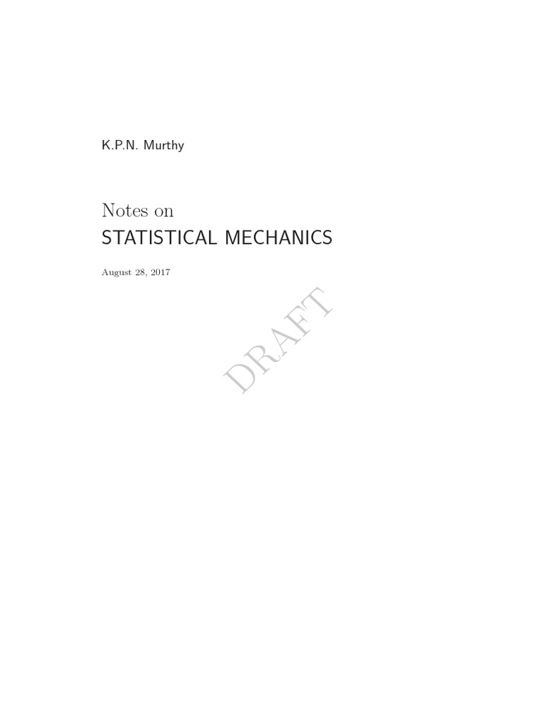 HTTPS:/WWW Cmi Ac in | PDF | Entropy | Statistical Mechanics