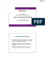 Aula 2 - Composição Dos Alimentos