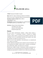 PLANO DE AULA Permissão para Trabalho Avançado