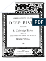 Deep River - Samuel Coolridge-Taylor-1