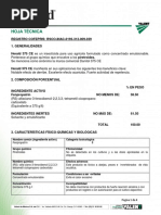 Ficha Técnica de Decis® Forte | PDF