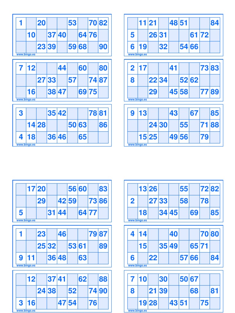 600 Cartons Bingo 90 Boules Couleur Bordeaux - Série Complète Numérotée
