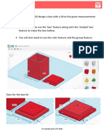 Block and Lid Measurements in MM