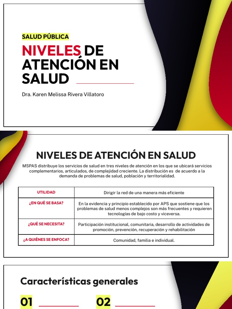 Niveles de Atención en Salud | PDF | Medicina | Ciencias de la Salud