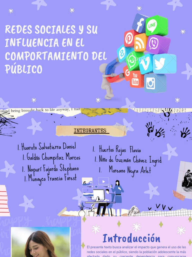 Redes Sociales y Su Influencia en en Comportamiento Del Público | PDF ...