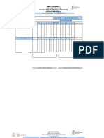 Formato de Plan Semestral de Biblioteca e Informe Mensual