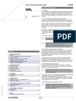 12.6 Manual de Instruções - Interruptor de Emergência de Accionamento Por Cabo