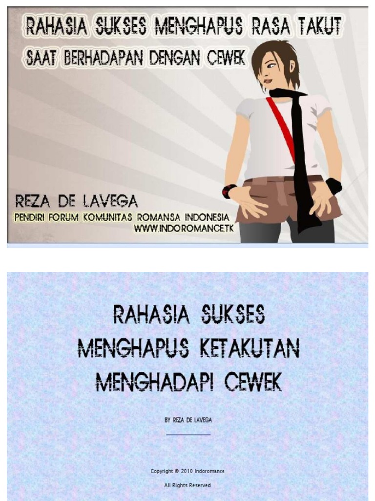 Rahasia Sukses Menghapus Ketakutan Dalam Menghadapi Cewek | PDF