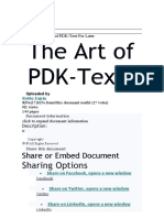 The Art of PDKText