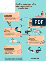 Infografia Tecnicas de Estudio Minimalista Femenino Tonos Pasteles Rosa Marron y Naranja