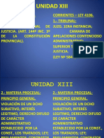 Unidad Xiii - El Contencioso Provincial