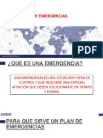 Capacitación Plan de Emergencias