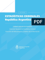 Informe Nacional Estadisticas Criminales 2019